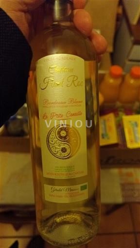 Burdeos Bordeaux blanco Château Font Rou La Petite Comédie Sin añada