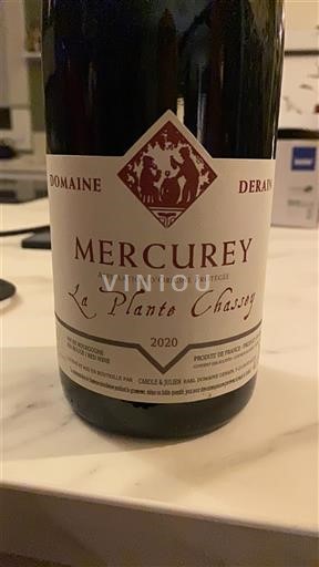 Burgundija Mercurey Domaine Rain La Plante Chassey 2020