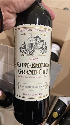 Burdeos Saint-Émilion Gran Cru Château Antevino 2022