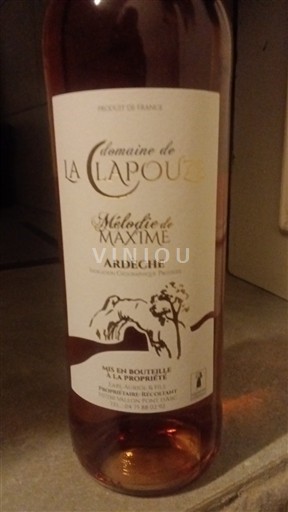 Alpes và các vùng Rhodanien Ardèche Domaine La Clapouze Mélodie de Maxime 2024