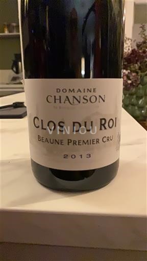 Burgundi Beaune Premier Cru Domaine Chanson Clos du Roi 2013