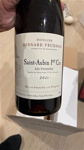 Borgoña No especificado Premier Cru Domaine Bernard Prudhon Les Frionnes 2021