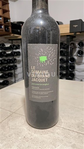 Rhônen laakso Ventoux Domaine Le Domaine du Grand Jacquet Coteaux Vauclusiens 2018