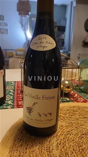 Rhônevallei Côtes-du-rhône-villages La Vieille Ferme 2019