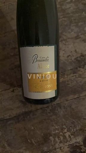 Alsacia Cave de Bennwihr Alliance 2010