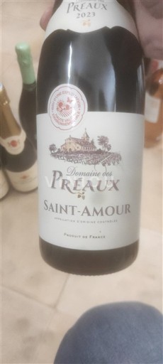 Beaujolais Thánh Tình Yêu Domaine S Préaux 2023