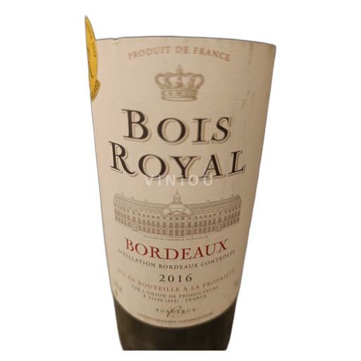 Bordeaux Bois royal 2016