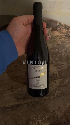 Rhônen laakso Côtes-du-rhône Hautes Roches Vieux Clocher 2021