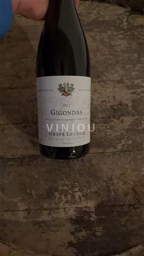 Rona dolina Gigondas Grafe Lecocq 2021