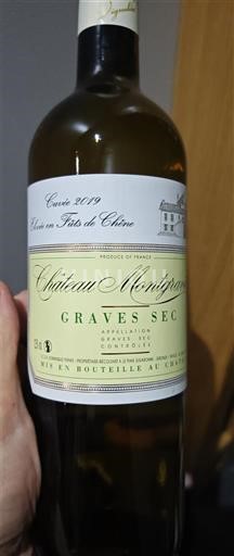 Bordeaux Graves Château Montgravier Elevé en Fûts de Chêne 2019