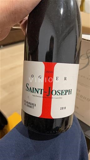 Rhônen laakso Saint-Joseph Ogier Les Marches de Granit 2018