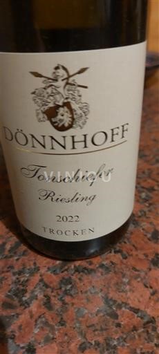 Nahe Dönnhoff Tonschiefer Riesling 2022