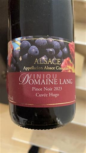 Alsace Domaine Lang Hugo 2023