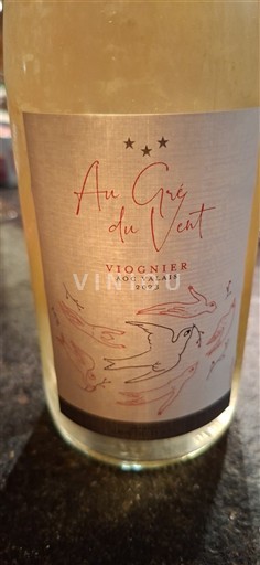 Valais Nespecifikováno Au Gré du Vent Viognier 2023