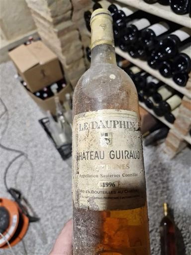 Bordeaux Sauternes Château Guiraud Le Dauphin 1996