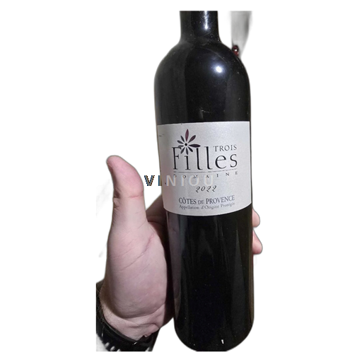 Vinos Rouge sec Domaine Trois Filles 2022 Francia Provenza Côtes de Provenza AOC