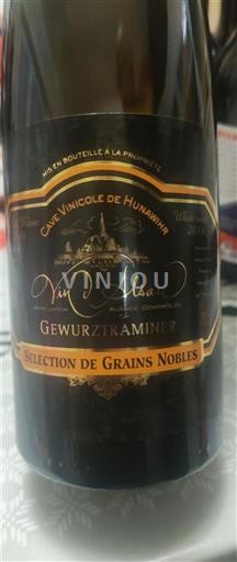 Alsacia Sélection de Grains Nobles Cave Vinicole de Hunawihr Gewurztraminer Sin añada