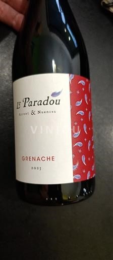 Provence, pjesa e poshtme e luginës së Rhônës, Korsikë Mesdheut Le Paradou Grenache 2023