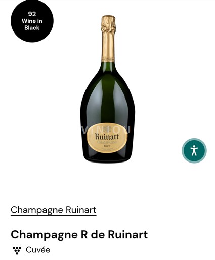 Champagne Ruinart R de Ruinart Niet-geïntegreerd