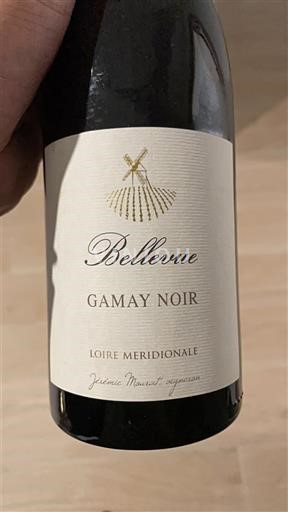Loiredalen Ospecificerad Bellevue Gamay Noir Icke årgångsbetecknad