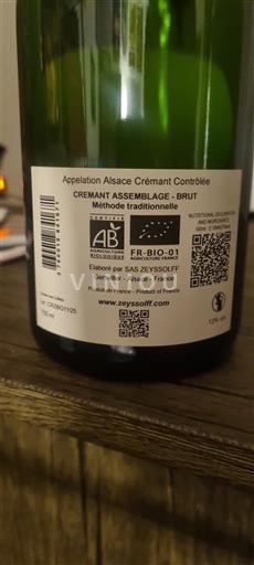 Alsazia Crémant d'Alsazia Zeyssolff Crémant Assemblage Senza annata