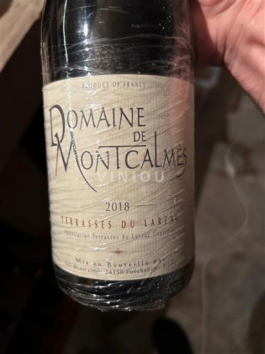 Languedok Terrasses-du-larzac Domaine Montcalmès 2018