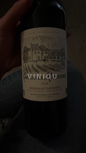 Burdeos Bordeaux superior Château Rabouchet 2020
