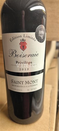 Lounais-Ranska Saint-Mont Boiseraie Privilège 2015