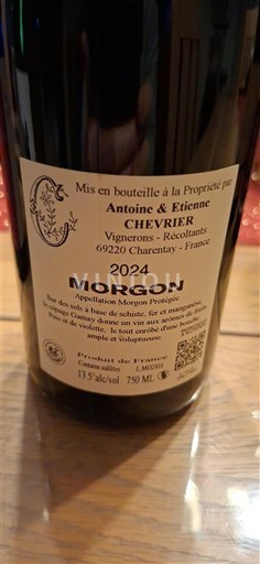 Beaujolais Morgon Antoine & Etienne Chevrier 2024