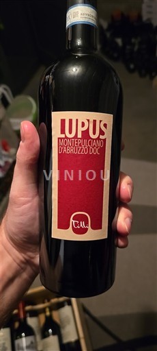 Abruci Montepulciano d'Abruzzo Azienda Tilli Lupus 2019