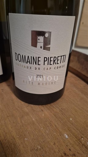 Corse Coteaux du Cap Corse Domaine Pieretti Alte Marine 2021