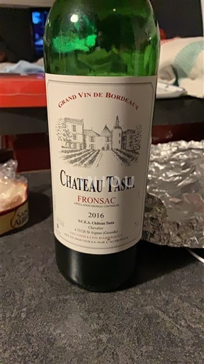Burdeos Fronsac Château Tasta 2016