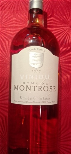 Languedoc ja Roussillon Côtes de Thongue Domaine Montrose 2016