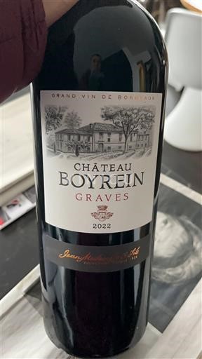 Bordeaux Graves Château Boyrein 2022
