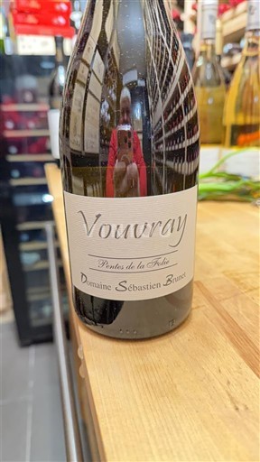 Loirevallei Vouvray Domaine Sébastien Brunet Perles de la Folie 2023