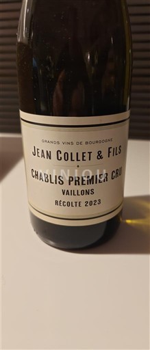 Burgundi Chablis Premier Cru Jean Collet & Fils Vaillons 2023