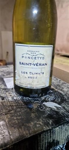 Burgundija Saint-Véran Domaine S Poncétys Les Climats 2023