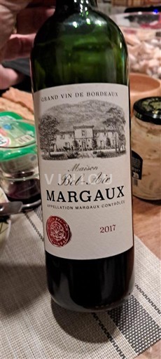 Bordeaux Margaux Maison Bel Air 2017