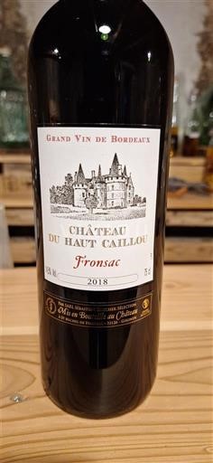 Burdeos Fronsac Château Haut Caillou 2018