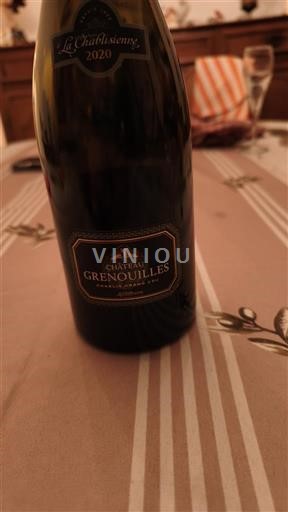 Vini Blanc sec Château Grenouilles 2020 Francia Borgogna Non specificato AOC Grand Cru