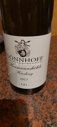 Nahe Dönnhoff Hermannshöhle Riesling GG 2013