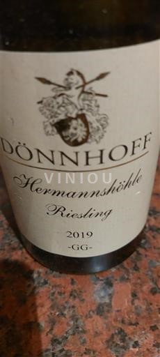 Nahe Grand Cru Dönnhoff Hermannshöhle Riesling GG 2019