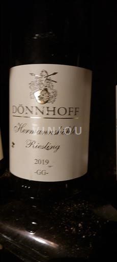 Nahe Grand Cru Dönnhoff Hermannshöhle Riesling GG 2019