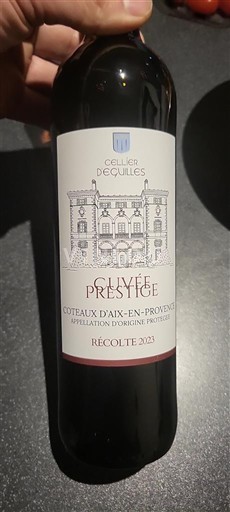 Provence Coteaux d'Aix-en-Provence Cellier de Coudoux Prestige 2023