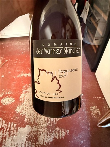 Jura Côtes-du-Jura Domaine S Marnes Blanches Trousseau 2023