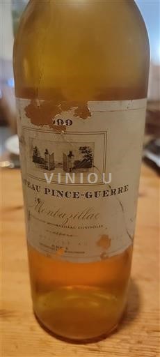 Lounais-Ranska Monbazillac Château Pince-Guerre 1999