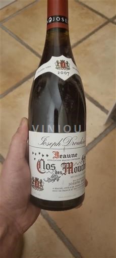 Burgundi Beaune Premier Cru Joseph Drouhin Clos des Mouches 2007