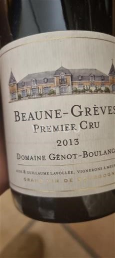 Borgoña No especificado Premier Cru Domaine Génot-Boulanger 2013