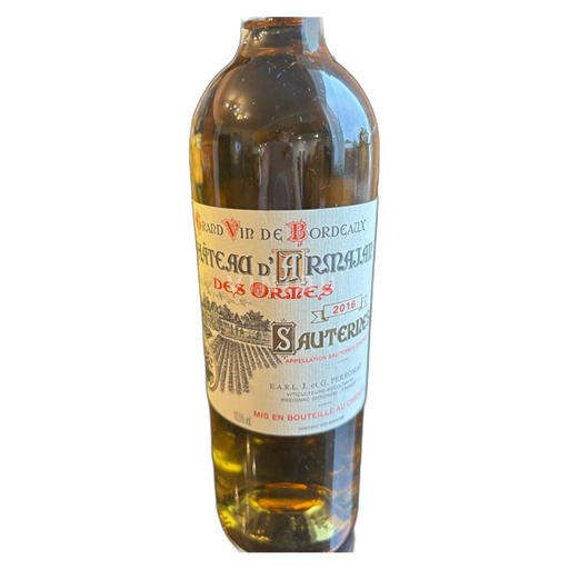 Bordeaux Sauternes Château Armajan des Ormes 2016