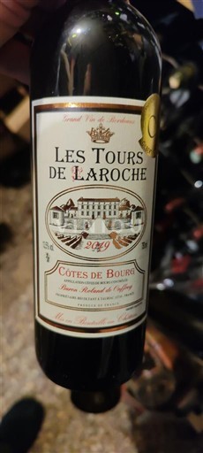 Bordeaux Côtes-de-bourg Les Tours de Laroche 2019
